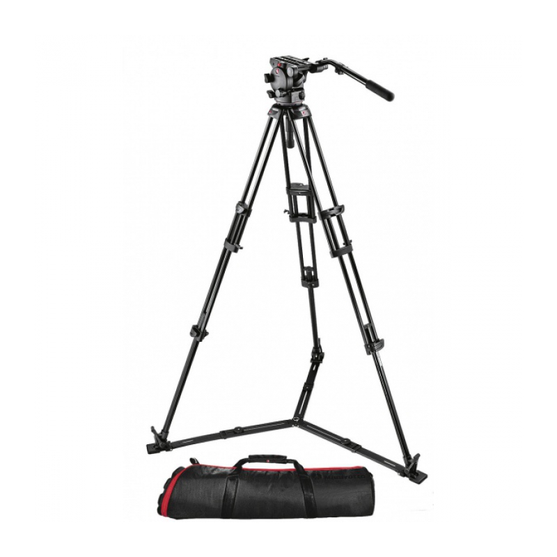 Штатив Manfrotto 526,545GBK с видеоголовкой для видеокамеры