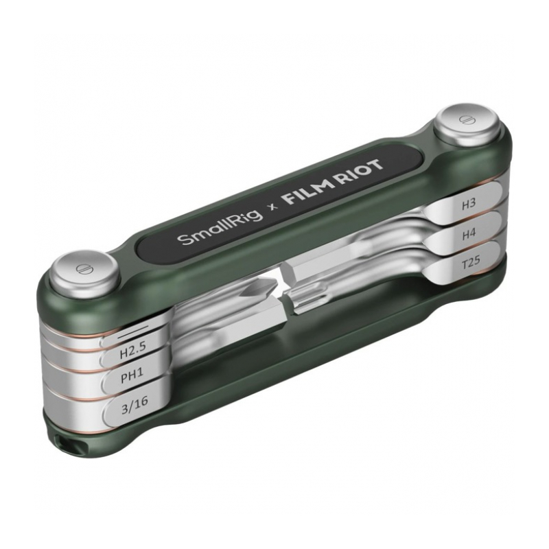 SmallRig x FILM RIOT 4812 Отвертка складная 7-in-1 Folding Wrench Set (Green)