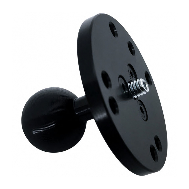 KUPO KS-427 SK Round Plate Ball head w/1/4"-20 threaded male Шаровая головка с площадкой