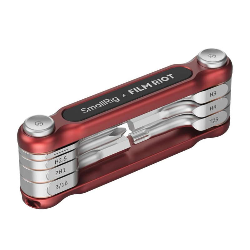 SmallRig x FILM RIOT 4811 Отвертка складная 7-in-1 Folding Wrench Set (Red)