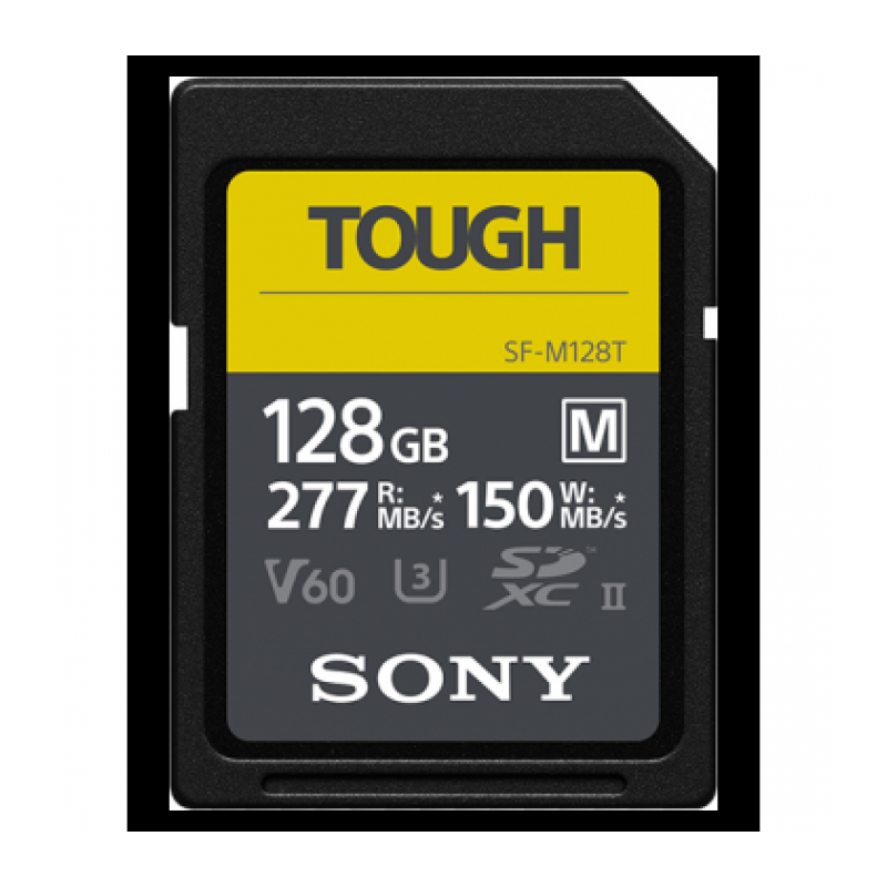 Карта-памяти SDXC 128GB Sony SF-M TOUGH UHS-II U3 V60 150/277 MB/s (SF-M128T)