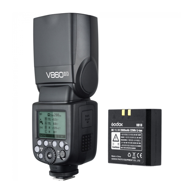 Фотовспышка Godox Ving V860IIO TTL накамерная для Olympus/Panasonic
