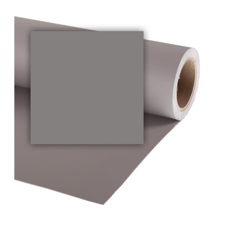 Фон бумажный LL CO139 Colorama 2,72 х 11,0 метров, цвет  SMOKE GREY