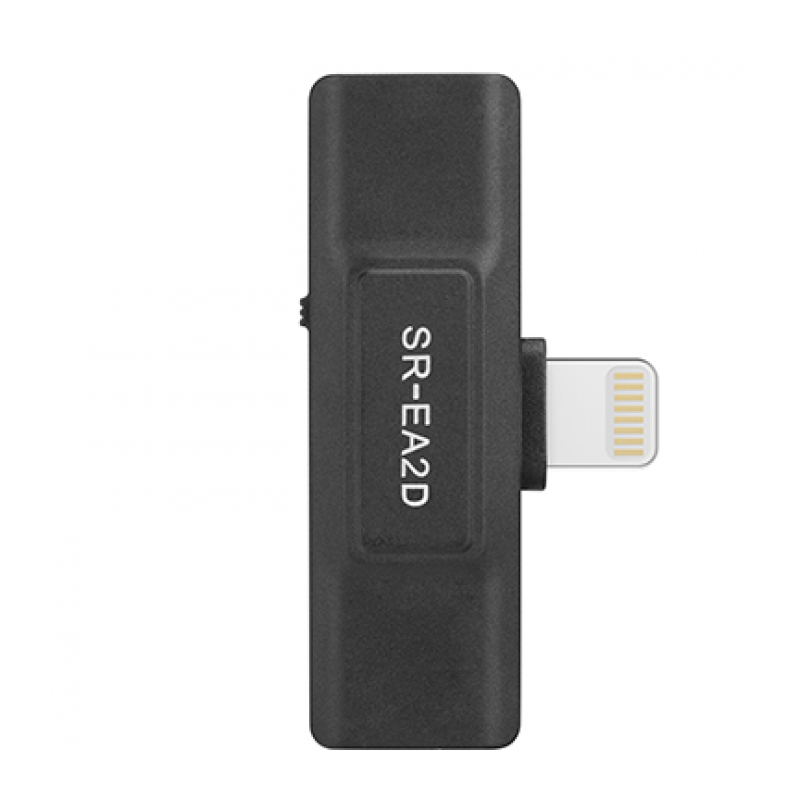Saramonic SR-EA2D аудио адаптер TRS/TRRS - lightning, вход  TRS/TRRS, выход 3.5мм гнездо и lightning