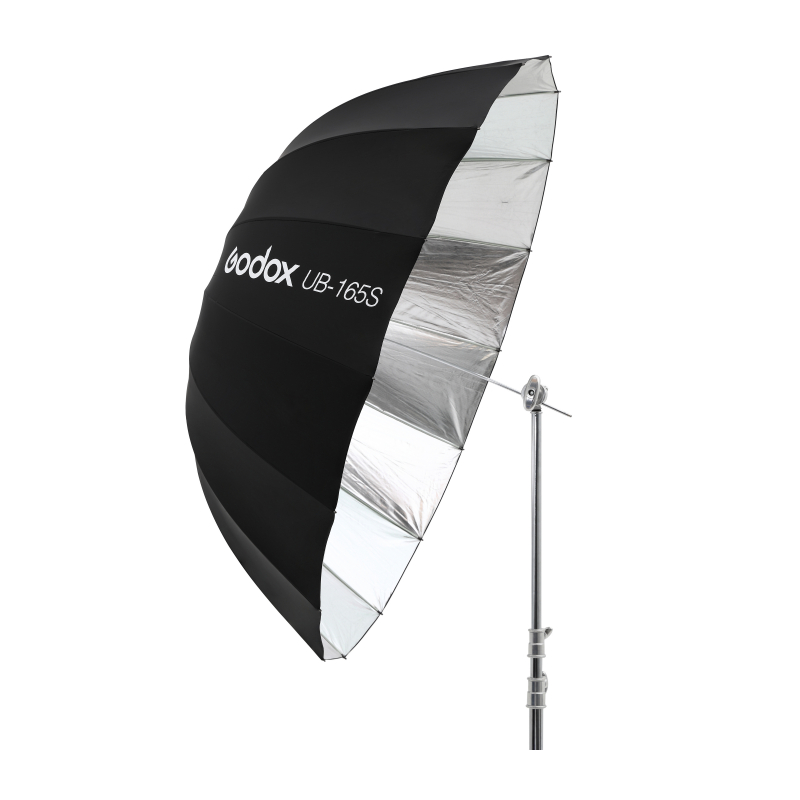 Фотозонт параболический Godox UB-165S серебро/черный