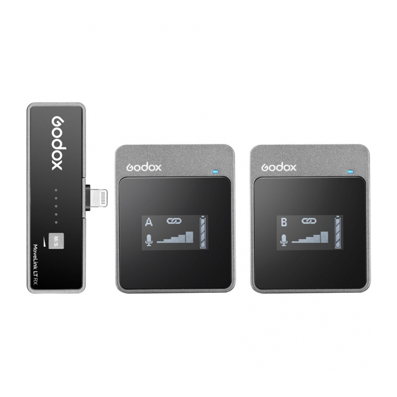Петличная радиосистема Godox MoveLink LT2 для смартфона