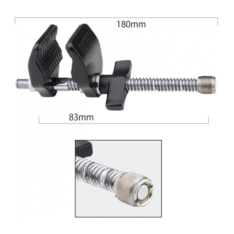 KUPO KCP-667B Mini Viser Clamp w/5/8"-27 Thread Держатель-зажим
