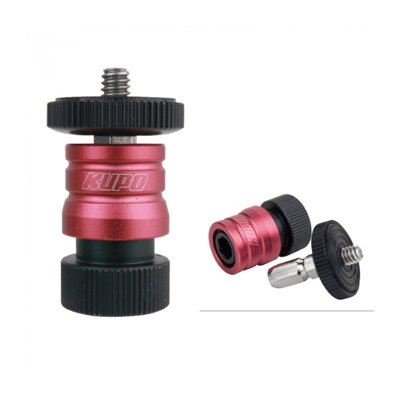Адаптер KUPO KS-085 Quick release adapter 1/4"-20 male to female