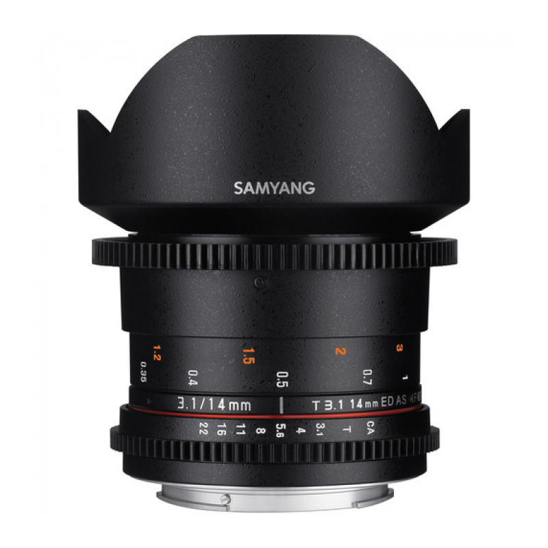 Объектив Samyang 14mm T3.1 VDSLR MK2 MFT