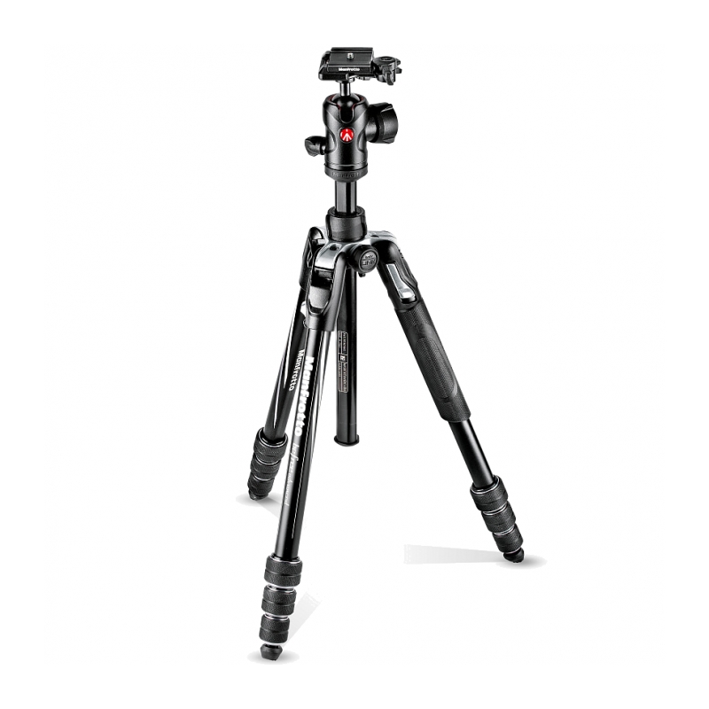 Штатив Manfrotto MKBFRTA4BK-BH Befree Advanced Travel Twis и шаровая головка для фотокамеры (черный)