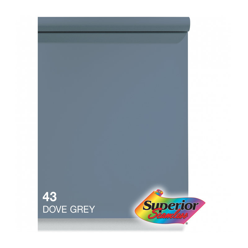 Фон бумажный Superior Dove grey  2,72x11m SMLS 43