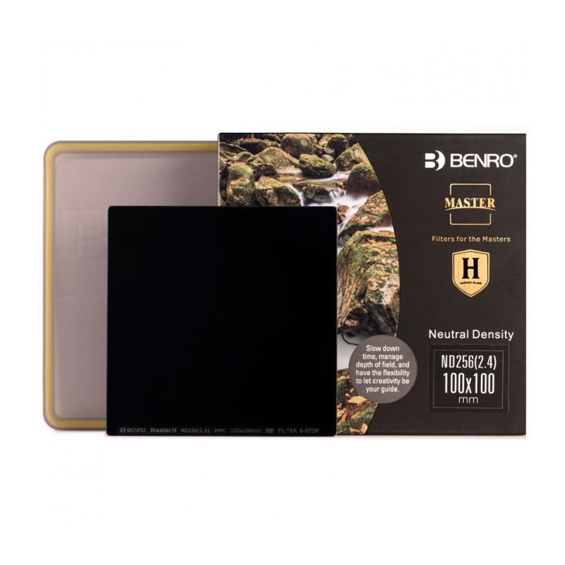 Benro Master Harden Series ND256 (2.4) Square Filter 100х100mm светофильтр нейтрально-серый