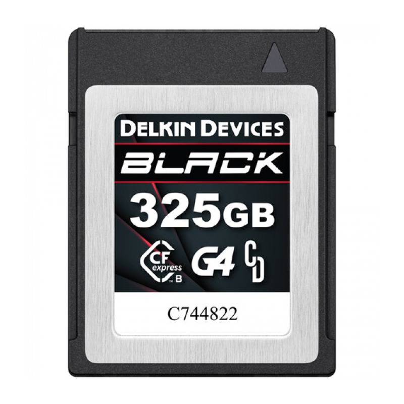 Карта памяти Delkin Devices Black CFexpress Type B G4 325GB [DCFXBB325]