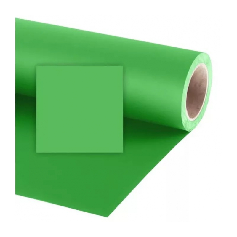 Raylab 010 Green Фон бумажный хромакей зелёный 1,35 х 6 метров