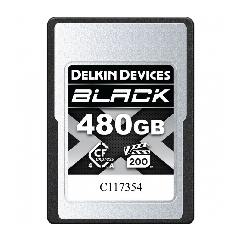 Карта памяти Delkin Devices Black CFexpress Type A 4.0 480GB [DCA4BV2480]