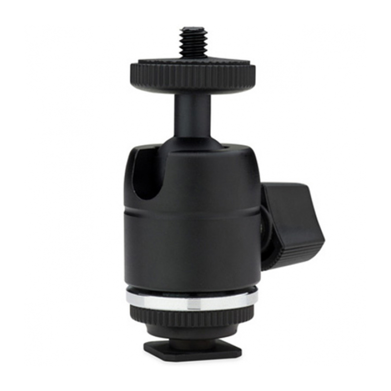 Шаровая голова KUPO KS-CB03 Mini Ball Head W/ Hot Shoe Adapter с адаптером для горячего башмака