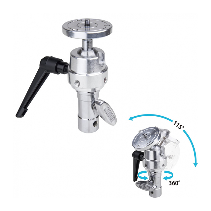 KUPO KCP-414 Super Grip Finger w/Round Camera Plate Держатель