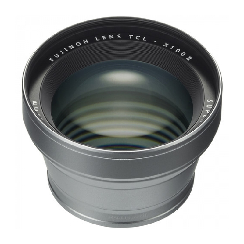 Телеконвертер FUJIFILM TCL-X100 II для  X100F/V/VI, серебристый