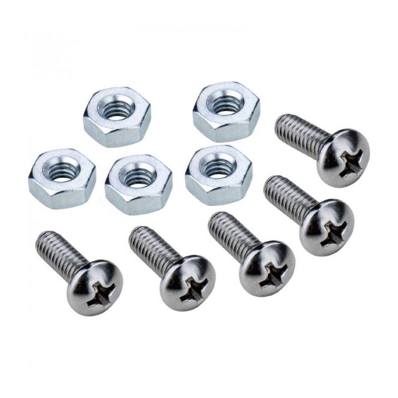 KUPO KS-175 1/4"-20х19 Phillips pan head screw (set of 5) Винт с гайкой (комплект 5 шт)