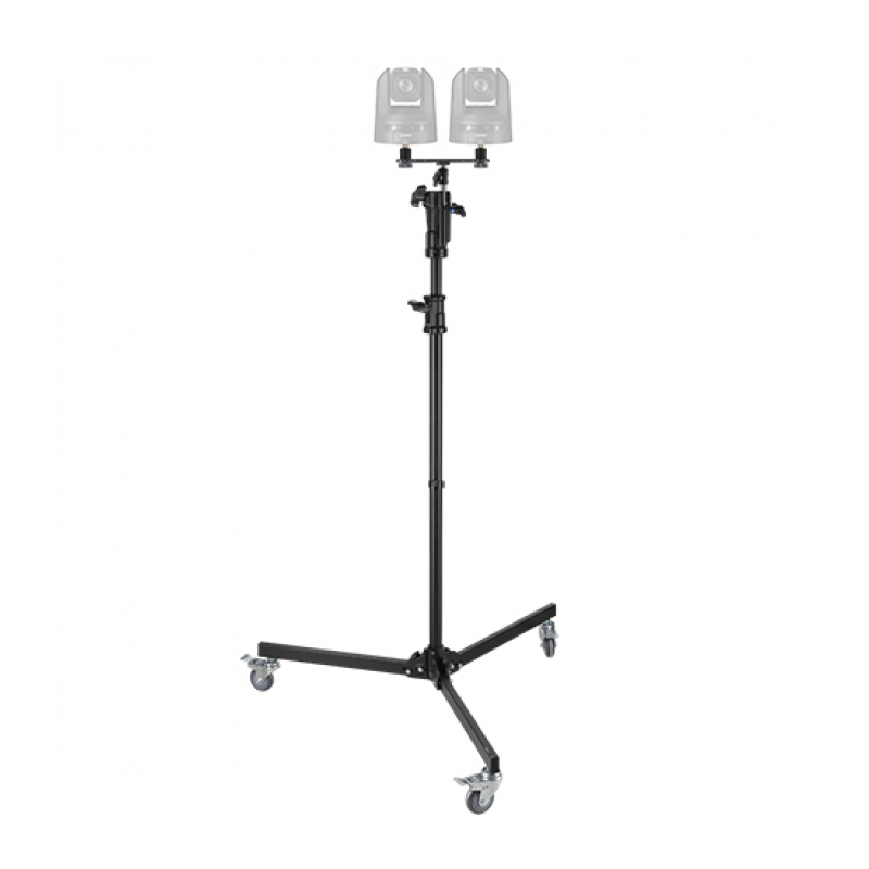 E-Image PSK04 Kit folding wheeled base roller light stand w/dual adapt Опора для следящей PTZ камеры