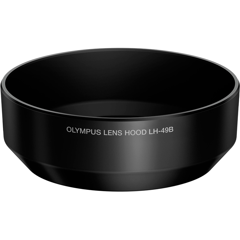 Бленда Olympus LH-49B для объектива M.ZUIKO DIGITAL 25mm 1:1.8 черная