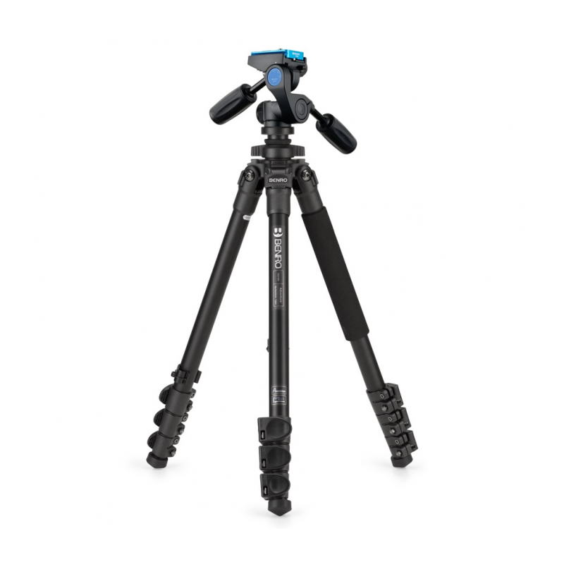 Benro TAD18AHD1A штатив Adventure c 3D головой/алюминиевый с клипсами