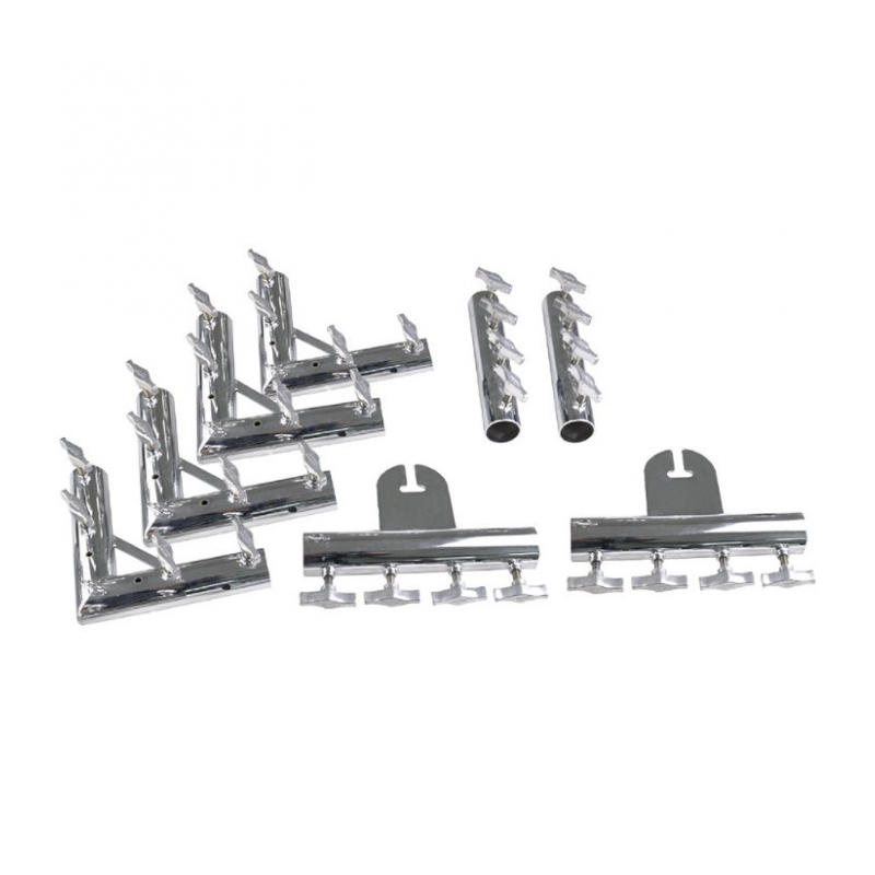 KUPO KHS-112 Round Butterfly Frame Kit 1-1/2" Sch. 40 (48.3mm) Pipe Соединители рамы для рассеивател