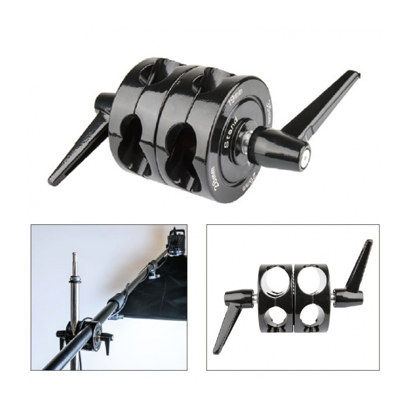 Крепежная головка KUPO KCP-235 Pivoting Light Stand Boom Clamp for tube 20-35 mm