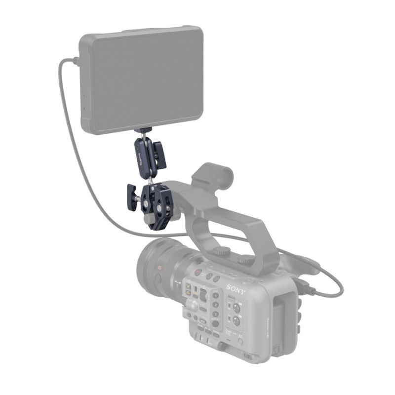 SmallRig 3757B Универсальный держатель-струбцина с кронштейном Crab-Shaped Clamp with Magic Arm