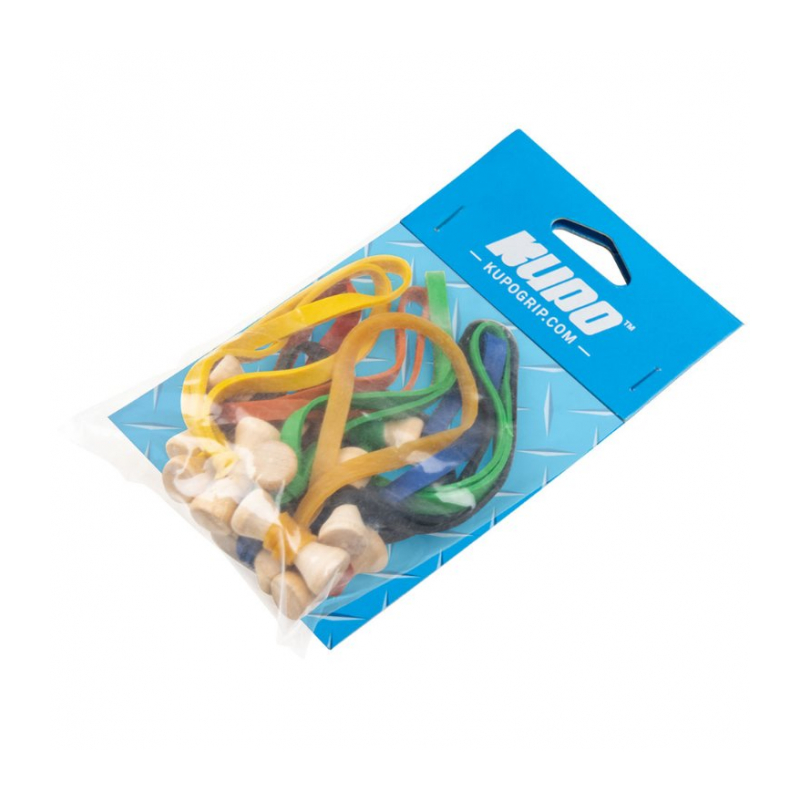KUPO BG5006M Elastic cable tie (10 pcs/pack) 6,00 mm (W)*5"(L), mixed Стяжка-петля, микс (10 шт)