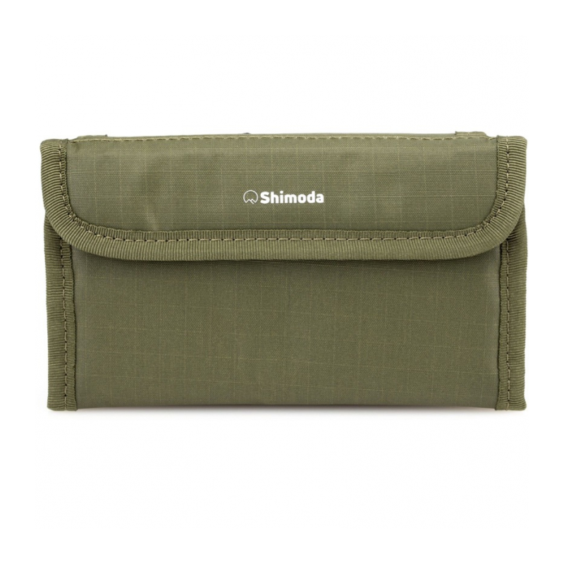 Shimoda Mini Wrap Army Green Чехол-органайзер для 4 фильтров или аксессуаров (520-239)