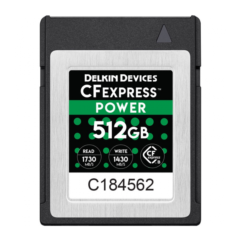 Карта памяти Delkin Devices Power CFexpress 512GB [DCFX1-512]