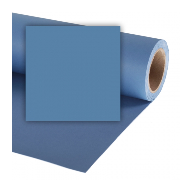 Фотофон Colorama CO515 CHINA BLUE 1.35 X 11M бумажный