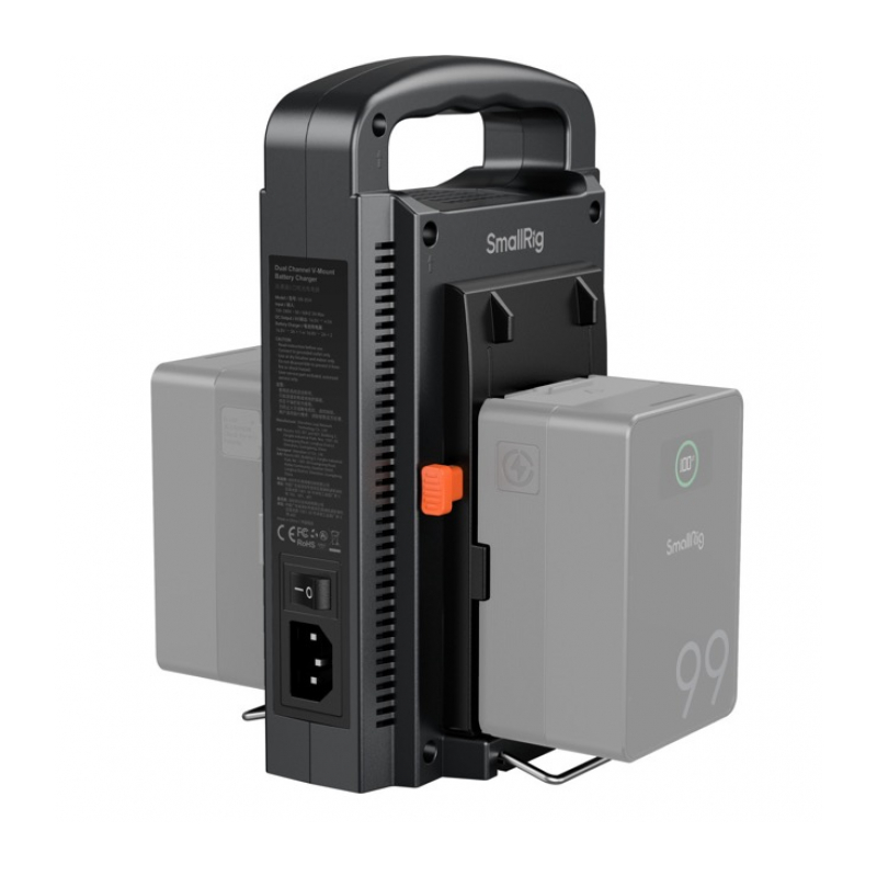 SmallRig 4578 Зарядное устройство для аккумуляторов V-Mount Dual Channel Battery Charger