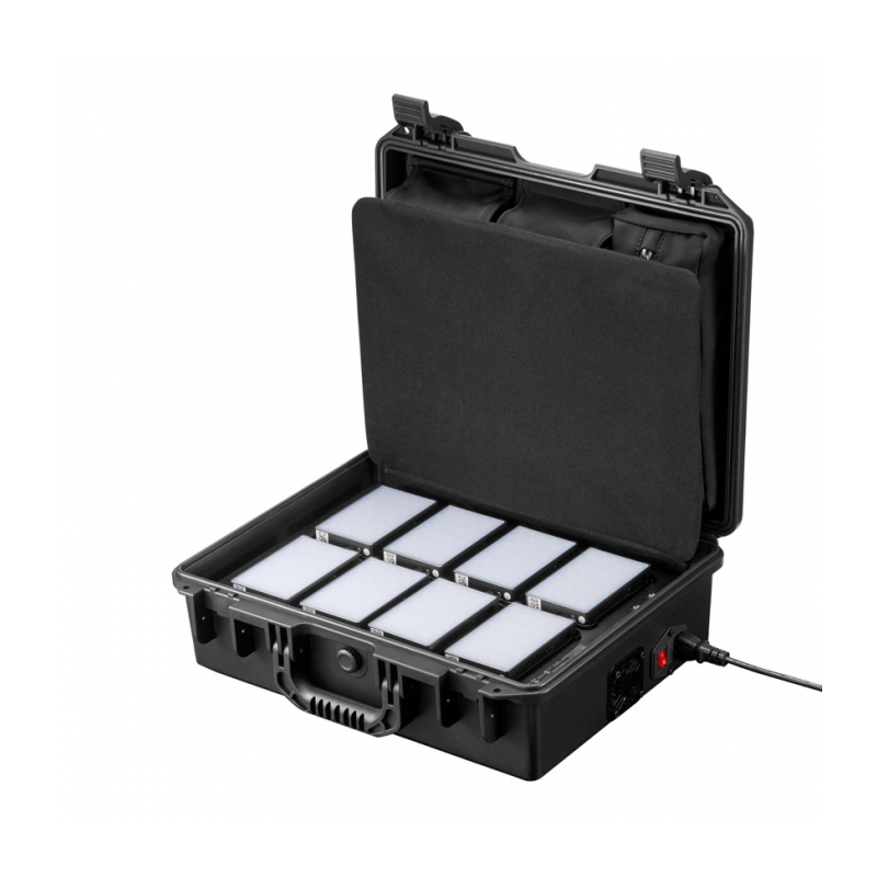 Комплект светодиодных осветителей Godox Knowled C5R-K8 с зарядным кейсом