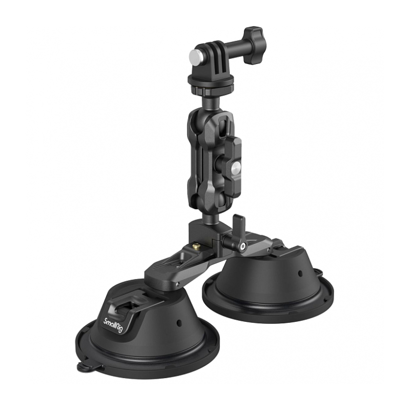 SmallRig 3566 Держатель с присосками для фото/кино/экшен-камер, смартфонов Dual Suction Cup SC-2K