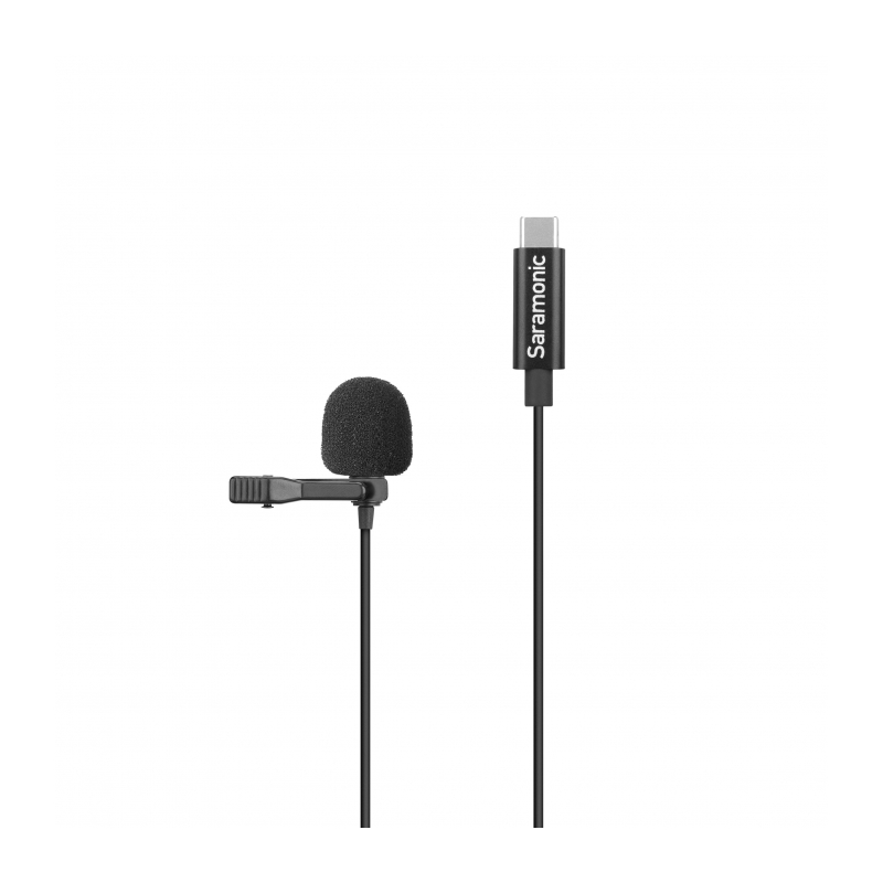 Петличный микрофон с кабелем 6м Saramonic LavMicro U3B, разъем Type-C