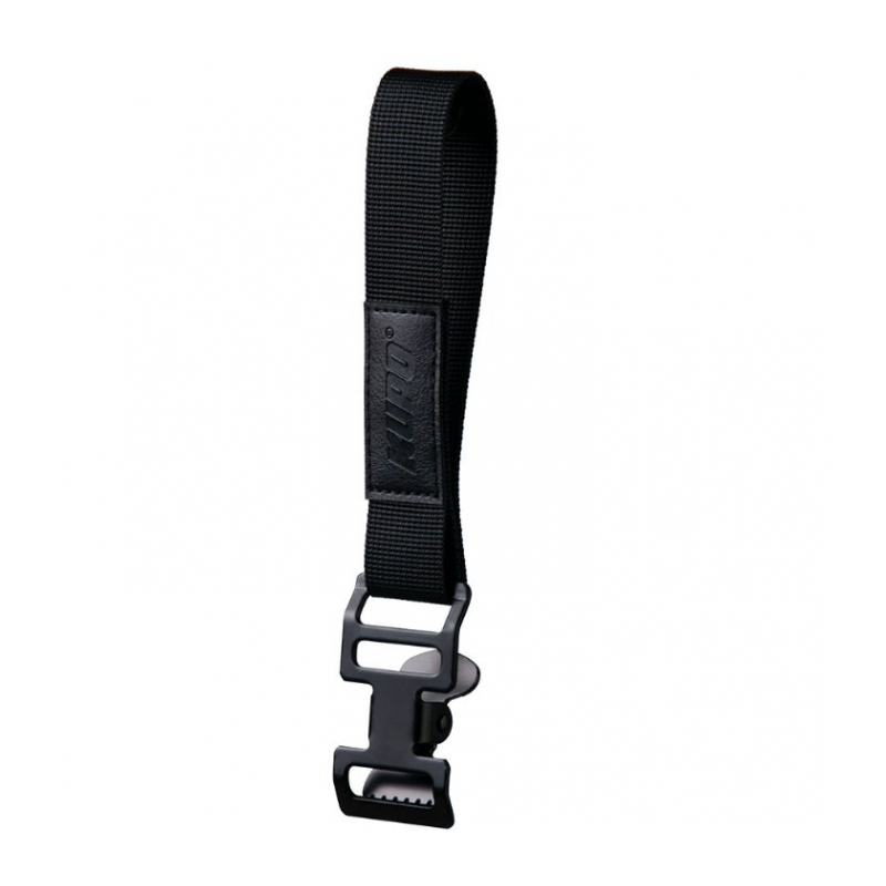 KUPO GC-2525BK Glove strap w/alligator clip & black label 25mm*25cm Ремешок для аксессуаров