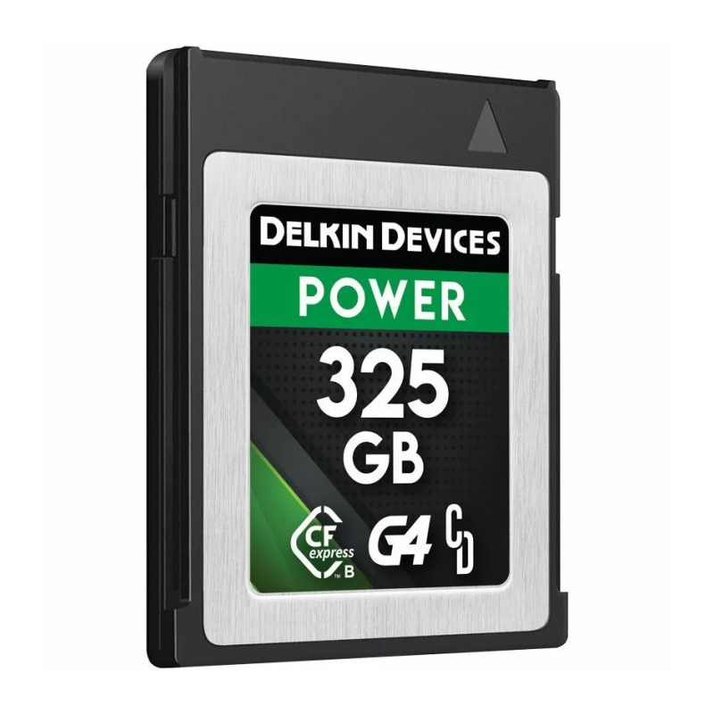 Карта памяти Delkin Devices Power CFexpress Type B G4 325GB 1780/1700Mb/s [DCFXBP325G4]
