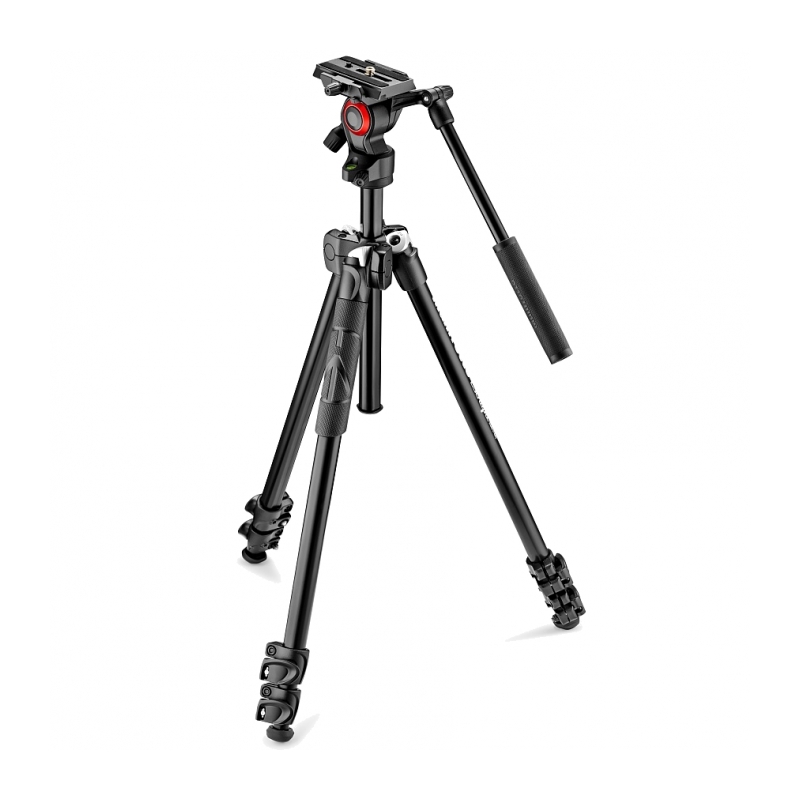 Штатив Manfrotto MK290LTA3-V Light и видеоголовка для фотокамеры