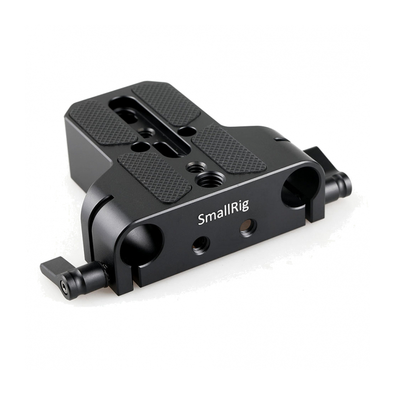 Базовая площадка с креплением для направляющих Baseplate with Dual 15mm Rod Clamp SmallRig 1674