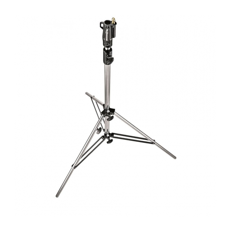 Стойка Manfrotto 008CSU стальная с регулируемой ногой, хром
