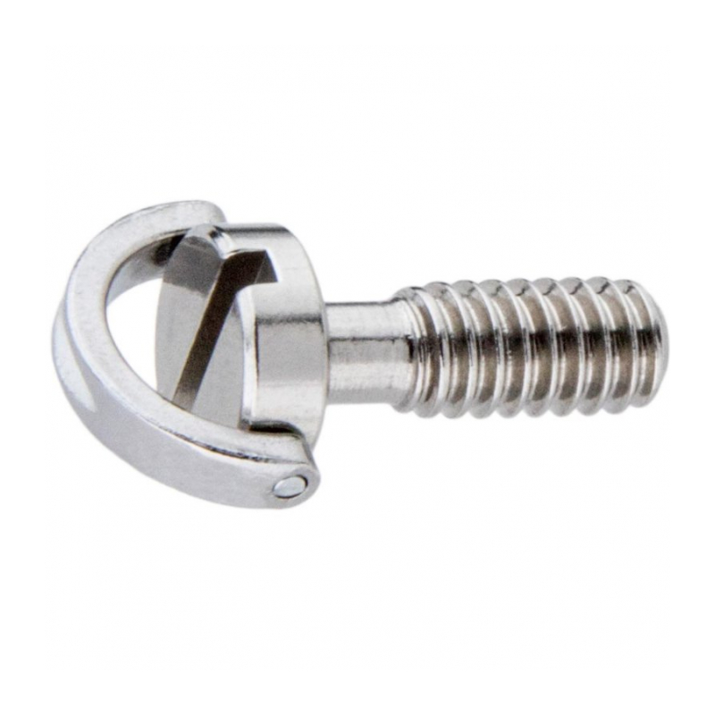 KUPO KS-184 Stainless steel flat head D shaft D ring 1/4" screws (21 mm) Винт c D-образным кольцом