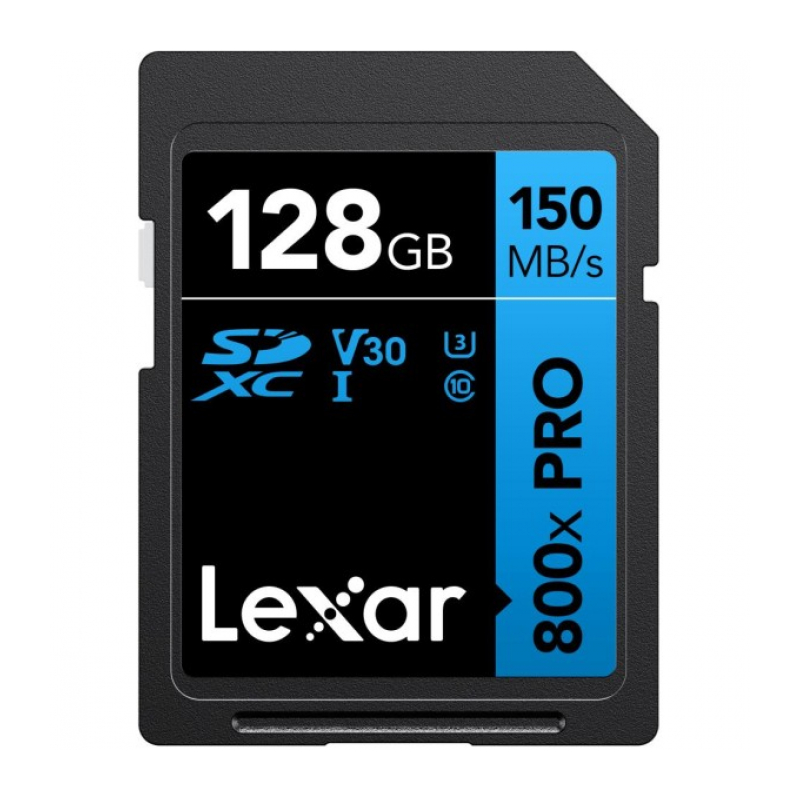 Карта памяти 128GB Lexar Professional SDXC UHS-I (120/45MB/s) C10 V30 U3 (LSD0800128G-BNNNG)