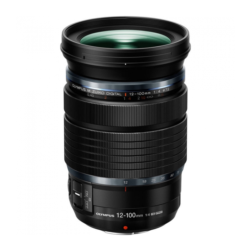 Объектив Olympus M.ZUIKO DIGITAL ED 12‑100 1:4.0 IS PRO черный (V314080BW000)