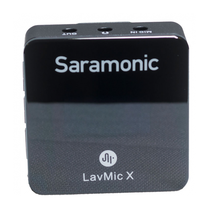 Saramonic LavMic X адаптер с экраном и с петличным микрофоном TRS для камер и смартфонов