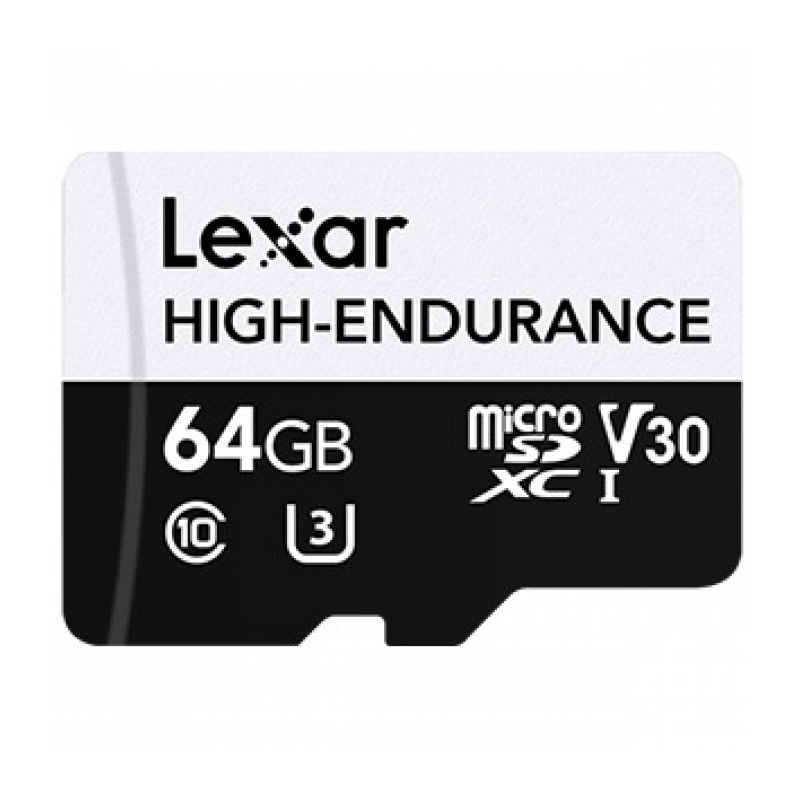 Карта памяти 64GB Lexar microSDXC UHS-I (W/R 100/35mb/s) C10 A1 V30 U3 (LMSHGED064G-BCNNG)