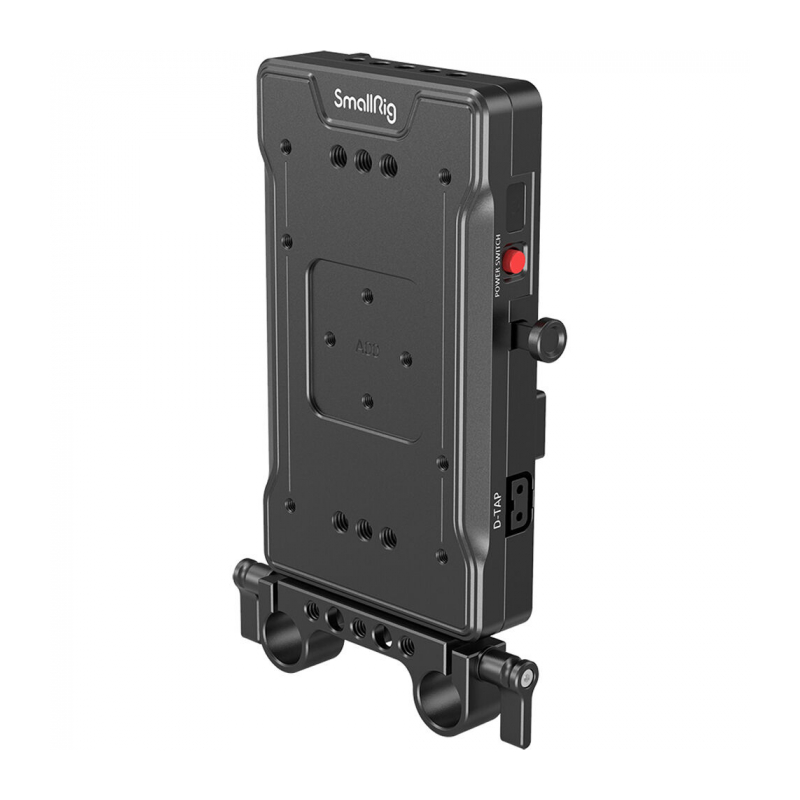 SmallRig 3203B Адаптер крепления аккумулятора V Mount Battery Adapter Plate with Dual 15mm Rod Clamp