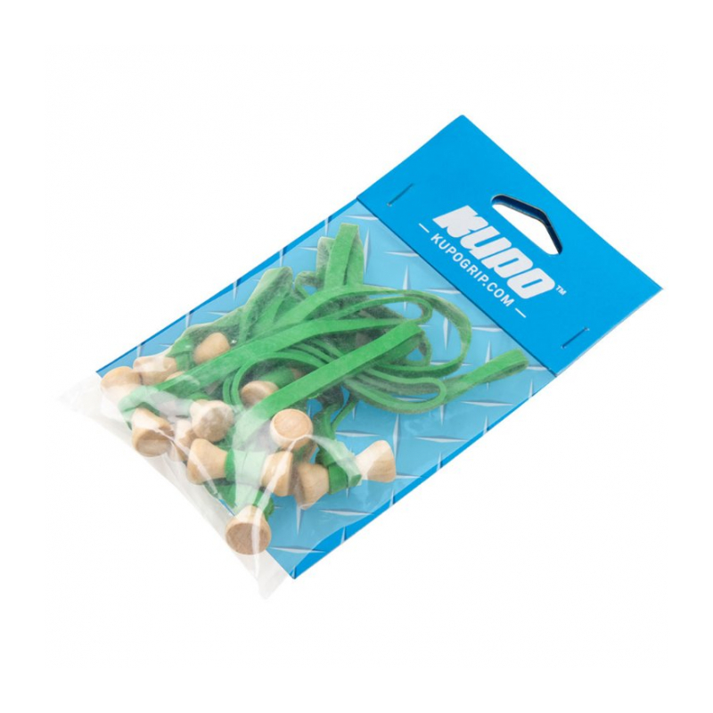 KUPO BG5006G Elastic cable tie (10 pcs/pack) 6,00 mm (W)*5"(L), green Стяжка-петля, зеленая (10 шт)