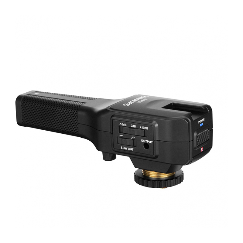 Saramonic Vmic4 Конденсаторный накамерный микрофон с двумя капсулами с питанием ААА